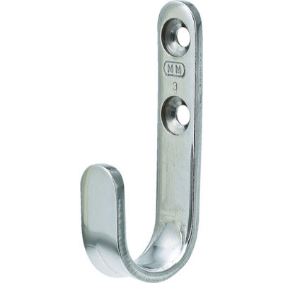 水本機械製作所 水本 吊金具(ビス止めタイプ) ステンレス シートフックB型 長さ45mm B-2458 1個 477-5791（直送品）