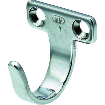 水本機械製作所 水本 吊金具(ビス止めタイプ) ステンレス シートフックD型 長さ28mm B-2460 1個 477-5813（直送品）