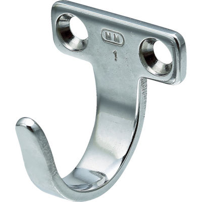 水本機械製作所 水本 吊金具(ビス止めタイプ) ステンレス シートフックD型 長さ44mm B-2463 1個 477-5848（直送品）