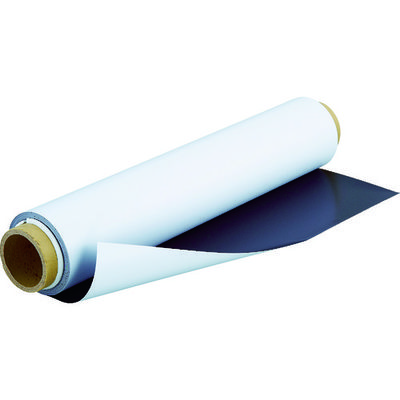 トラスコ中山 TRUSCO カラーマグネットロール 0.4X620mmX10m TCMR-04-60-10W 1巻 478-9831（直送品）