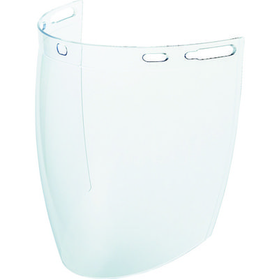 トラスコ中山 TRUSCO ヘルメット取付型防災面 簡単着脱タイプ 替えレンズ 曇り止め加工 BM-HAC-SP 1個 479-1827（直送品）