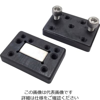 日機 防水型LEDリニアライト用マグネットブラケット ND-P04 1セット(2個) 480-1016（直送品）