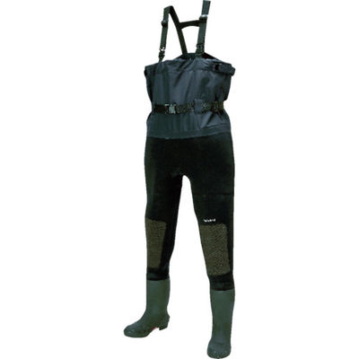 阪神素地 ハンシン CFー485 胴付長靴 ハイブリッド ラバー底 先丸 29.0cm CF-485-29.0 1足 481-7044（直送品）