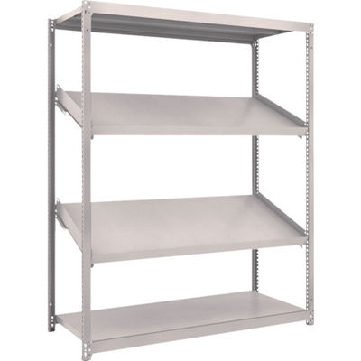 トラスコ中山 TRUSCO スチールラック M1.5型棚 1500X600XH1800 4段 傾斜2段 M1.5-6564K2 1台(1個)（直送品）