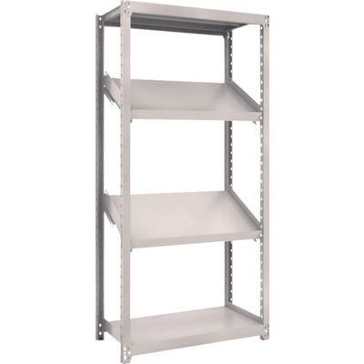 トラスコ中山 TRUSCO スチールラック M2型棚 900X450XH1800 4段 傾斜2段 M2-6344K2 1台(1個)（直送品）