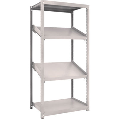 トラスコ中山 TRUSCO スチールラック M2型棚 900X600XH1800 4段 傾斜2段 M2-6364K2 1台(1個)（直送品）