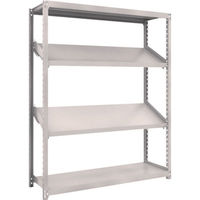 トラスコ中山 TRUSCO スチールラック M2型棚 1500X450XH1800 4段 傾斜2段 M2-6544K2 1台(1個)（直送品）