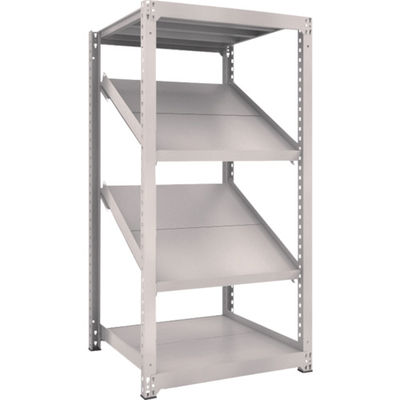 トラスコ中山 TRUSCO スチールラック M3型中量棚 900X921XH1800 4段 傾斜2段 M3-6394K2 1台(1個)（直送品）