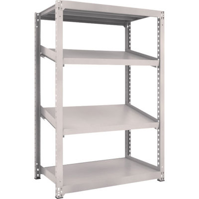 トラスコ中山 TRUSCO スチールラック M3型中量棚 1200X721XH1800 4段 傾斜2段 M3-6474K2 1台(1個)（直送品）