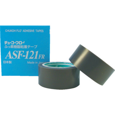 チューコーフロー フッ素樹脂フィルム粘着テープ ASF―121FR 0.23t×30w×10m ASF121FR-23X30 1巻（直送品）