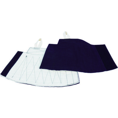 トラスコ中山 TRUSCO 綿帆布製指掛け手首カバー LL TYTK-LL 1双(1組) 487-5508（直送品）