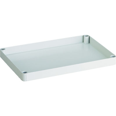 トラスコ中山 TRUSCO ツールワゴン フェニックスワゴン 棚板 600X400 ホワイト PEW-64T-W 1枚 488-2318（直送品）