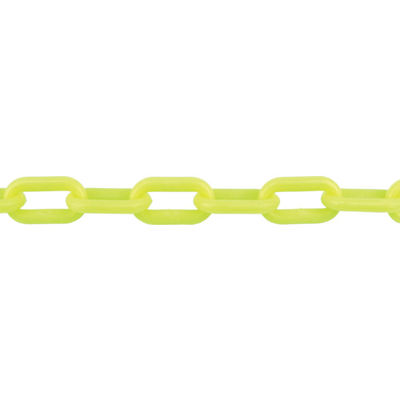 トラスコ中山 TRUSCO プラチェーン 蛍光イエロー 6MMX6M TPCB6-6LY 1本 488-8707（直送品）