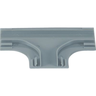 トラスコ中山 TRUSCO 配線カバーコネクターベース Tタイプ 幅50 TRB50T-GY 1個 488-9096（直送品）