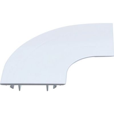 トラスコ中山 TRUSCO 配線カバーコネクターベース Uタイプ 幅50 TRB50U-W 1個 488-9142（直送品）