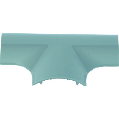 トラスコ中山 TRUSCO 配線カバーコネクターフタ Tタイプ 幅50 TRD50T-GY 1個 488-9339（直送品）