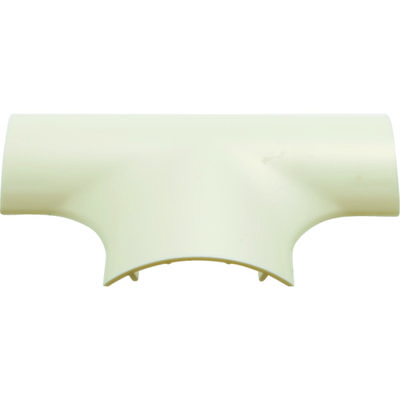 トラスコ中山 TRUSCO 配線カバーコネクターフタ Tタイプ 幅50 TRD50T-IV 1個 488-9347（直送品）