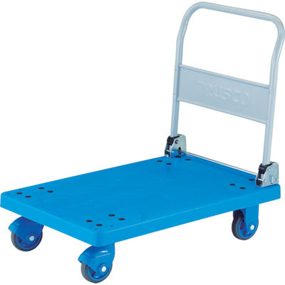 トラスコ中山 TRUSCO 樹脂台車 グランカート サイレント 折りたたみ 900x605 TP-X901 1台 489-3760（直送品）