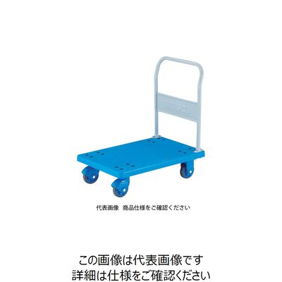 トラスコ中山 TRUSCO 樹脂台車 グランカート サイレント 固定 900X605 TP-X902 1台 489-3786（直送品）