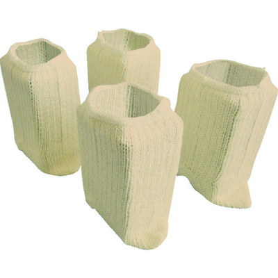 トラスコ中山 TRUSCO 脚立用脚カバー 滑り止め付 4個入り TKAC-G 1パック(4個) 489-4618（直送品）