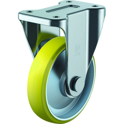 トラスコ中山 TRUSCO グランカート用 固定キャスターφ100 帯電防止性ウレタン車 TYSK-100UWE 1個 489-5819（直送品）