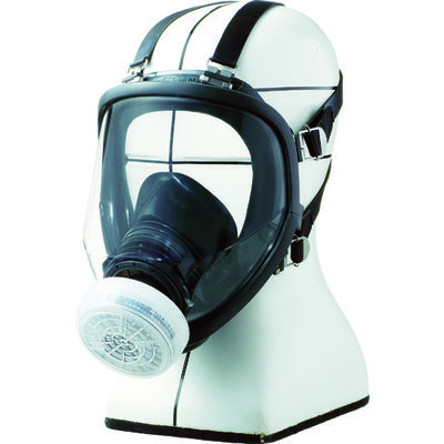 重松製作所 シゲマツ 直結式小型全面形防毒マスク GM166 1個 489-6149（直送品）