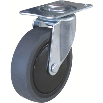 トラスコ中山 TRUSCO グランカート用 自在キャスターφ100 エラストマー車 TYSFHG-100SEL-P80 1個（直送品）