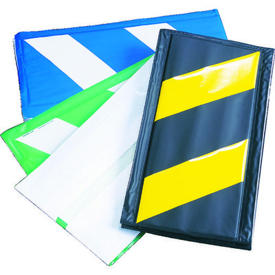 アラオ コーナーガード(反射式)黄/黒 AR-0721 1枚 489-7293（直送品）