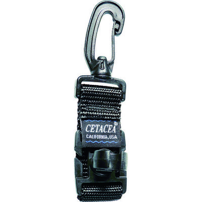 Cetacea フラッシュライトホルダークリップ付き BCFH1BLK 1個 491-2632（直送品）