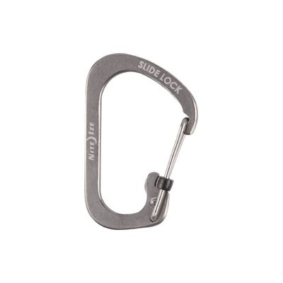 Nite Ize NiteIze スライドロックカラビナー #2 ステンレスシルバー NI03053 1個 491-4384（直送品）