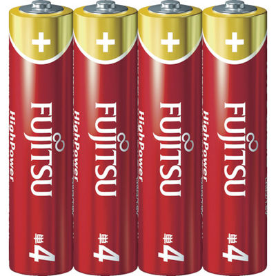 FDK アルカリ単4 HighPower (4本入) LR03FH(4S) 1パック(4本) 492-4584（直送品）