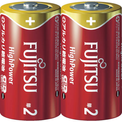 FDK アルカリ単2 HighPower (2本入) LR14FH(2S) 1パック(2本) 492-4622（直送品）