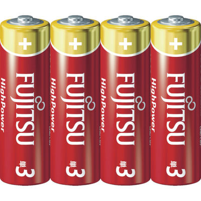 FDK アルカリ単3 HighPower (4本入) LR6FH(4S) 1パック(4本) 492-4681（直送品）