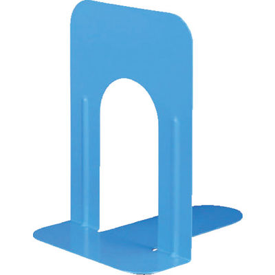 ナカバヤシ ブックエンドTタイプ Lサイズ マットブルー BE-T302-MB 1組(2枚) 493-4954（直送品）