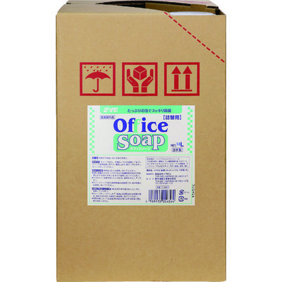 鈴木油脂工業 SYK オフィスソープ 18L S-2487 1個 493-5489（直送品）