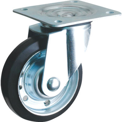 トラスコ中山 TRUSCO プレス製台車用キャスターΦ100 自在 100JC 1個 372-9109（直送品）