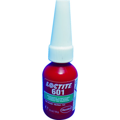 ヘンケルジャパン ロックタイト はめ合い用接着剤 601 10ml 高強度 601-10 1本 445-2038（直送品）
