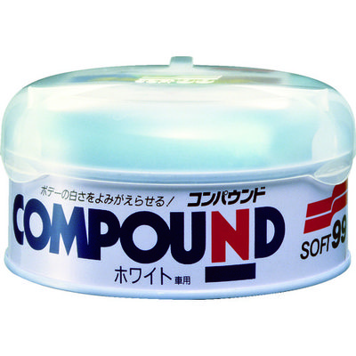 ソフト99コーポレーション SOFT99 ラビングコンパウンド ホワイト 09049 1個 475-7386（直送品）