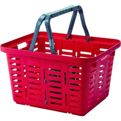 リングスター スーパーバスケットSBー465レッド SB-465-R 1個 487-3882（直送品）