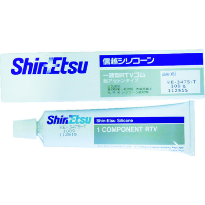 信越化学工業 信越 コーティング 100g 透明 KE3475T-100 1本 492-0953（直送品）