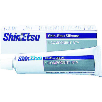 信越化学工業 信越 電気用一液RTVゴムパウンド 白 KE348W-100 1本 492-1062（直送品）