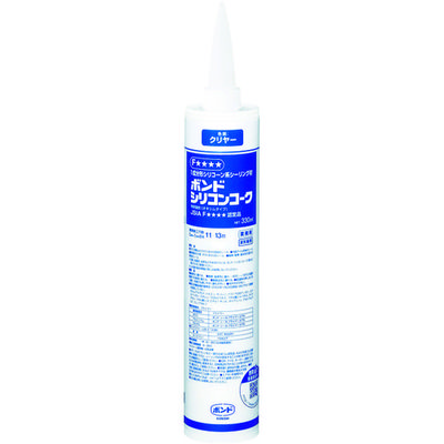 コニシ シリコンコーク防かび剤入 クリヤー 330ml #59084 59084 1本 492-2115（直送品）