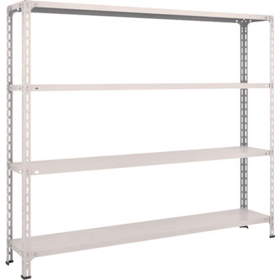 TRUSCO スチールラック 軽量棚開放型 W1800XD300XH1500 4段 ネオグレー 56V-14 NG 1台(1個)（直送品）