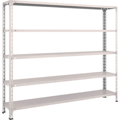 TRUSCO スチールラック 軽量棚開放型 W1800XD300XH1500 5段 ネオグレー 56V-15 NG 1台(1個)（直送品）