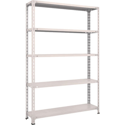 TRUSCO スチールラック 軽量棚開放型 W1200XD300XH1800 5段 ネオグレー 64V-15 NG 1台(1個)（直送品）