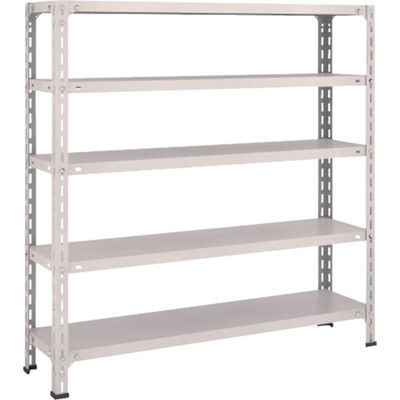 TRUSCO スチールラック 軽量棚開放型 W1200XD300XH1200 5段 ネオグレー 44V-15 NG 1台(1個)（直送品）