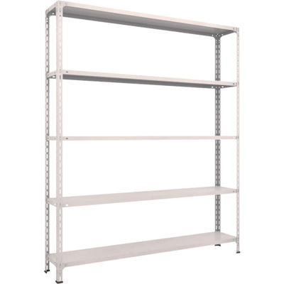 TRUSCO スチールラック 軽量棚開放型 W1800XD300XH2100 5段 ネオグレー 76V-15 NG 1台(1個)（直送品）