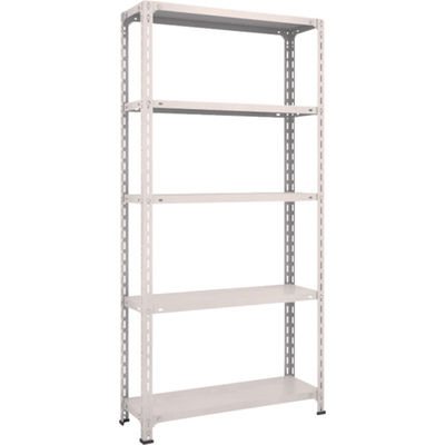 トラスコ中山 TRUSCO スチールラック 軽量棚開放型 W875XD300XH1800 5段 ネオグレー 63V-15 NG 1台(1個)（直送品）