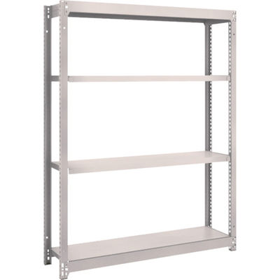 TRUSCO スチールラック M1.5型軽中量棚 1160×295×H1500 4段単体 ネオグレー M1.5-5434 NG（直送品）