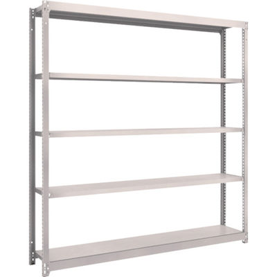 TRUSCO スチールラック M1.5型軽中量棚 1760×295×H1800 5段単体 ネオグレー M1.5-6635 NG（直送品）